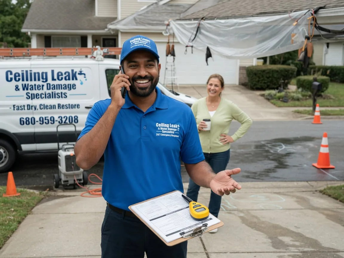 Ceiling Leak Cleanup Williamsville, MO FAQs